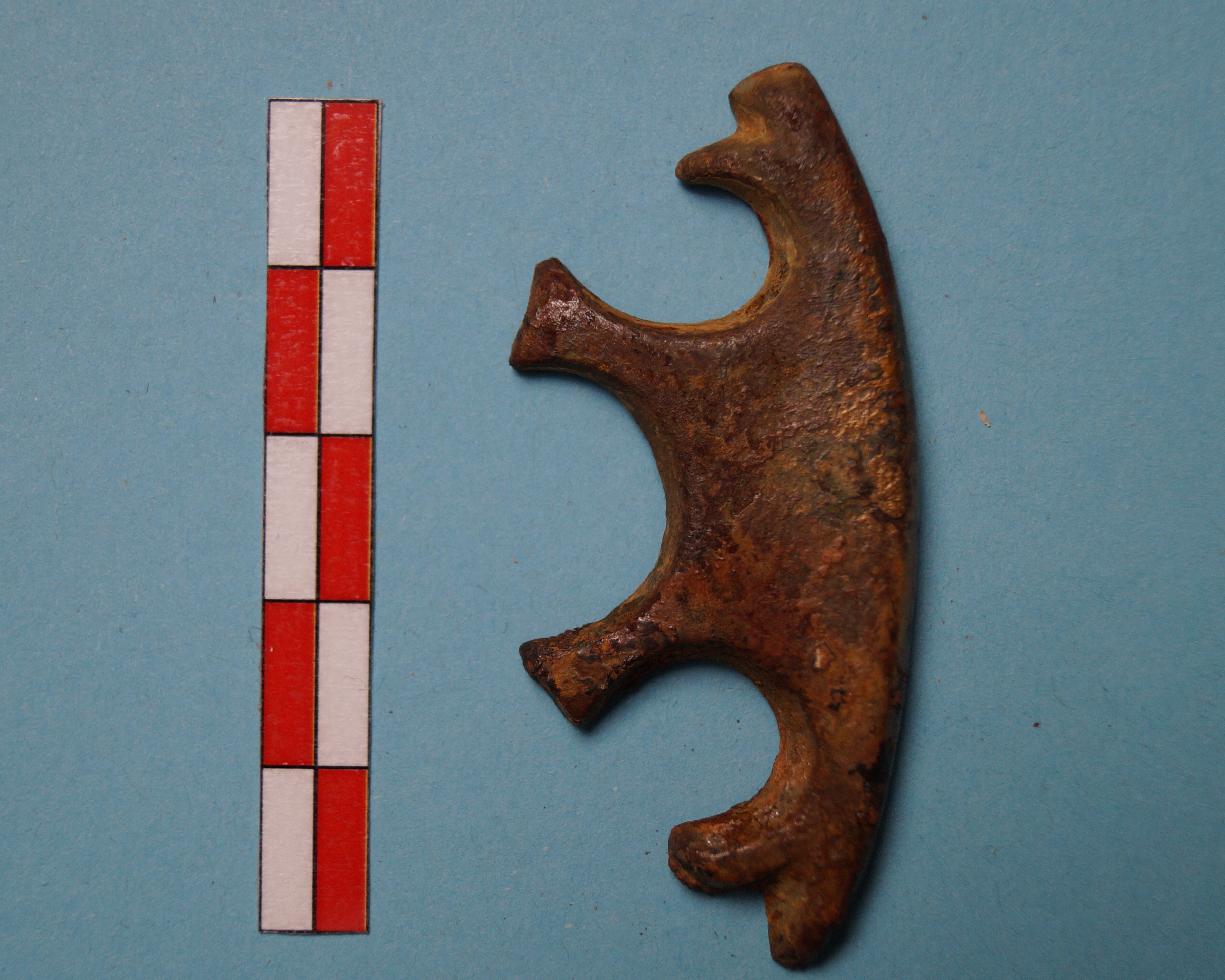 pravdepodobne nôžka z nádoby, neskorá doba laténska